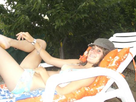 Mo@!!a la piscine bien sur kan il fé pa boww!!mddr!!la cruche!!
