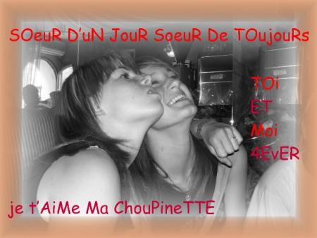 ToI é MoI FoReVeR Je T'AiMe mA sIsTa